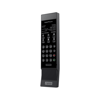 FANVIL - Teléfono IP Inalámbrico para Hotelería con Wi-Fi 6 Doble Banda, 6 Teclas DSS,Material Antibacterial