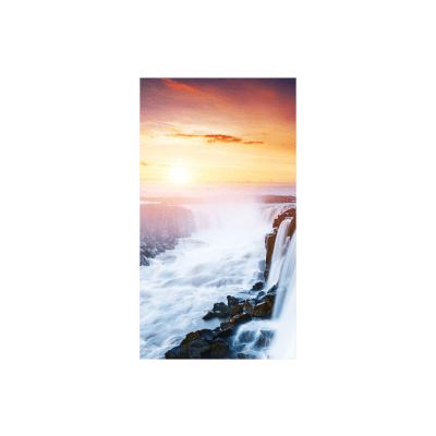 SAMSUNG ELECTRONICS - Pantalla Profesional LED de 55" para Video Wall, Full HD (1080p), HDMI/DP / 700 nits /  Bisel Ultra Delgado de 0.44mm. Compatible con montajes VESA