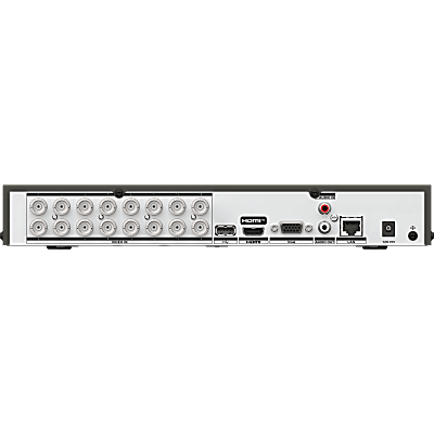 HIKVISION - DVR 16 Canales TURBOHD + 16 Canales IP / 8 Megapixel (4K) / Audio Bidireccional / GUANLAN / Reconocimiento Facial / ACUSEARCH / 2 Bahias de Disco Duro / Salida de Video en 4K / H.265+