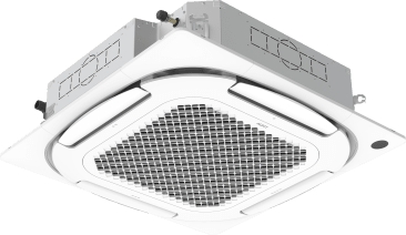 AUFIT - Set Minisplit Tipo cassette 3 ton 220-240 V / R32 / 17 seer Frio y calor
