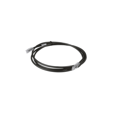PANDUIT - Cable de Parcheo UTP, Cat6A, 24 AWG, CM, Color Negro, 10.67 Metros (35 Pies)