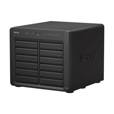 SYNOLOGY - Servidor NAS Synology DiskStation DS3622xs+ | 12 Bahías | Intel Xeon 6 Núcleos | 16 GB DDR4 ECC | 10GbE RJ-45 | Expansión Hasta 36 Bahías | RAID F1, 0, 1, 5, 6, 10 | Caché NVMe SSD .