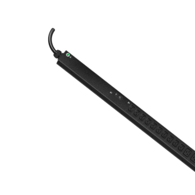 PANDUIT - PDU ES2P Monitoreable (MI) para Distribución de Energía, Enchufe de Entrada NEMA L6-30P, Con 20 Salidas C13 y 4 C19, de Instalación Vertical, 208 Vca, 30 Amp
