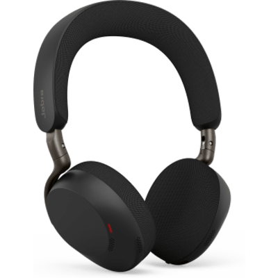 JABRA - Headset Empresarial Inalámbrico / Bluetooth 5.3 / AI Jabra ClearVoice™ / ANC Adaptativo Avanzado / On-Ear Ultraligero 180g / Hasta 22h Llamadas / 110h Música / Certificado Microsoft Teams-Zoom-Google Meet / Busylight 360° / Auracas