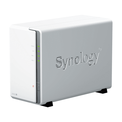 SYNOLOGY - NAS DiskStation DS223j | 2 Bahías | CPU Realtek RTD1619B 1.7 GHz | 1 GB DDR4 | Puerto 1GbE RJ-45 | USB 3.2 Gen 1 | Compatible con HDD y SSD | Synology DSM | RAID 0, 1, JBOD | SMB, AFP, NFS, FTP | Vigilancia IP