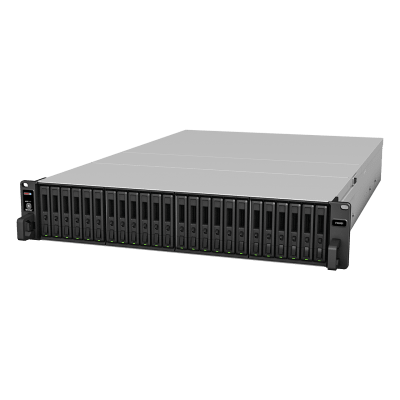 SYNOLOGY - Unidad de Expansión FX2421 para Synology FlashStation | 24 Receptáculos de Unidad 2.5" | Compatible con SSD SATA SAT5200 | Diseño de Alta Fiabilidad | Fuentes de Alimentación Redundantes.