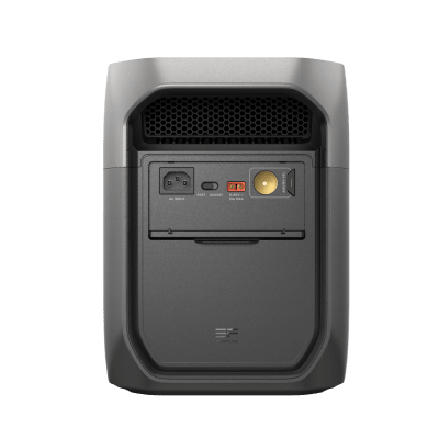 ECOFLOW - Estación de Energía Portátil EcoFlow DELTA 3 MAX, 2048Wh, Batería LiFePO4, Salida 2400W (Surge 4800W)