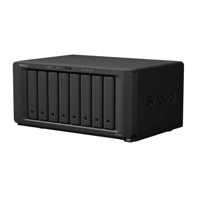 SYNOLOGY - Servidor de Almacenamiento NAS Synology DiskStation DS1823xs+ | 8 Bahías | 144 TB Bruto | Expansión hasta 324 TB | 10GbE | RAID F1,0,1,5,6,10 | Caché SSD.
