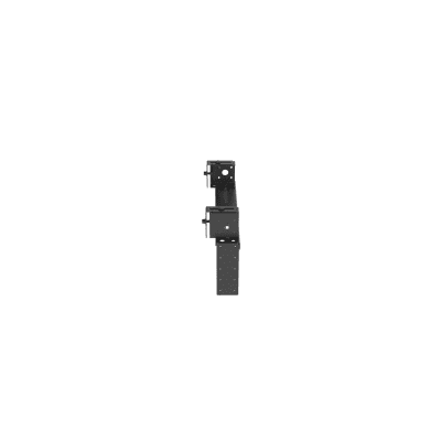 PANDUIT - Rack de Distribución Aéreo de 2 Postes PanZone®, Rieles Roscados #12-24, de 4 UR, Color Negro