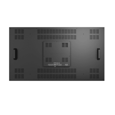 HIKVISION - Pantalla LCD 65" 4K para Videowall / Entrada HDMI - VGA - DVI - DP / Monitor Robusto / Bisel Delgado (3.5 mm) / Daisy Chain (Conexion en Cadena sin Software)