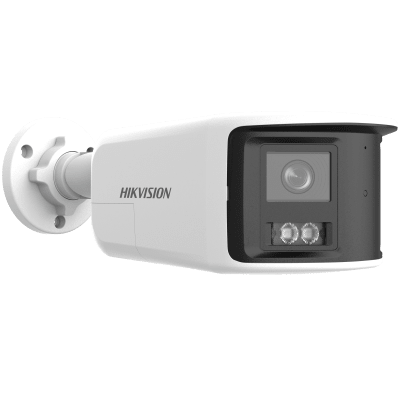 HIKVISION - Bala IP 4 Megapixel / Lente 2.8 mm / Dual Light (30 mts IR + 30 mts Luz Blanca) / Wi-Fi / ACUSENSE /  Audio Bidireccional (Micrófono y Bocina) / IP66 / dWDR