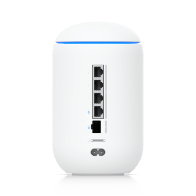 UBIQUITI - Dream Router 7 Cloud Gateway de 10G de Escritorio con WiFi 7 Integrado, Switch de 4 Puertos, Almacenamiento microSD y Compatibilidad Total con Full Stack UniFi