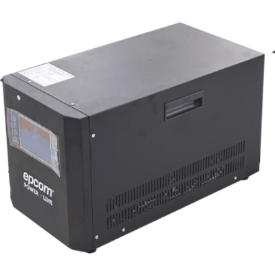 EPCOM POWERLINE - Regulador de Voltaje Industrial Split Phase / 2 kVA / 2 kW / Estabilización ±2% / Entrada 176-264 Vca / Salida 215.6-224.4 Vca / Eficiencia 98% / Tiempo de Respuesta 0.5 s
