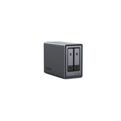UGREEN - NASync DXP2800 | SO UGOS Pro |  Intel N100 12th Gen Intel® 4 Core™ | 2 Bahías SATA hasta 48TB | 2-Bahias (M.2 NVMe) hasta 16TB | 8GB DDR5 (Exp. a 16GB) | Ethernet 2.5G  | HDMI 4K | 2* USB2.0 | 1*USB 3.2Gen | 1* USB 3.2Gen2 | 1*USB-C 3.2Ge