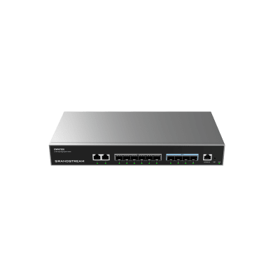 GRANDSTREAM - Switch de Agregación Capa 3 GWN7830 / 2 Puertos Gigabit Ethernet / 6 Puertos Gigabit SFP / 4 Puertos 10Gigabit SFP+ / QoS Integrada / Soporte IPv6 e IPv4 / Seguridad Avanzada / Stacking /