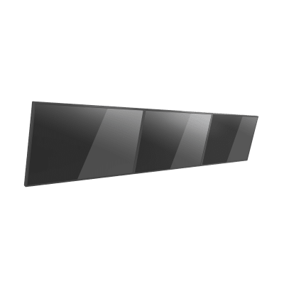 EPCOM INDUSTRIAL - Soporte de Pared para TV / Riel Triple 400T / Capacidad 110 lbs (50 kg) / Compatible 32"-65" / VESA 100x100-600x400 mm / Ajuste Ángulo 5°-15° / Montaje Profesional