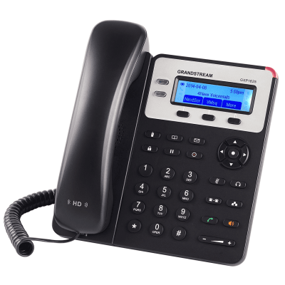 GRANDSTREAM - Teléfono IP SMB de 2 Líneas con 3 teclas de función programables y conferencia de 3 vías. PoE
