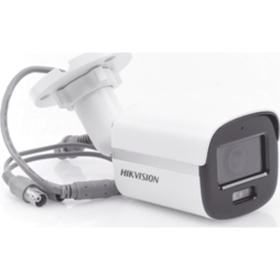 HIKVISION - [ColorVu] Bala TURBOHD 2 Megapixel (1080p) / Imagen a Color 24/7 / Lente 2.8 mm / METAL / Luz Blanca 20 mts / Exterior IP67 / TVI-AHD-CVI-CVBS / dWDR