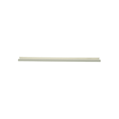 PANDUIT - Base para canaleta T-45, de PVC rígido, con orificios perforados para montaje, 60.3 x 18.5 x 3000 mm, Color Blanco Mate