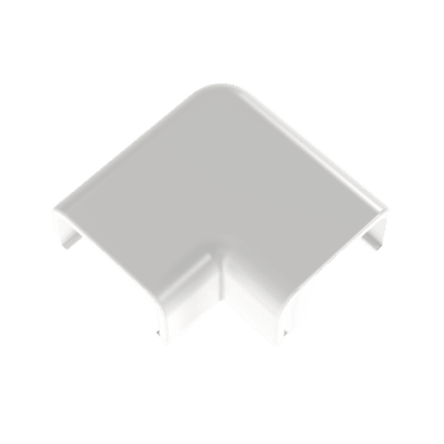 PANDUIT - Conexión en ángulo recto "L", para uso con canaleta LD3, material ABS, Color Blanco