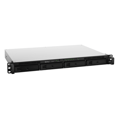 SYNOLOGY - Unidad de Expansión NAS / 4 Bahías SATA HDD/SSD / Interfaz eSATA / Profundidad 30 cm (11.8 in) / Diseño Rack 1U / Administración DSM