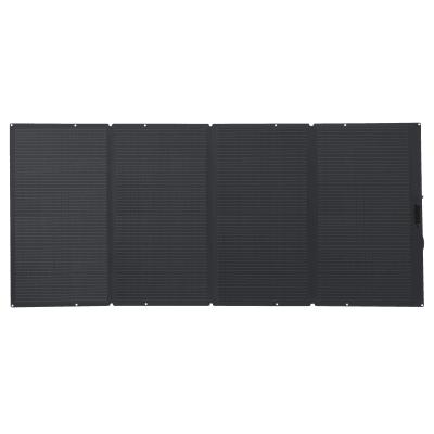 ECOFLOW - Módulo Solar Portátil y Flexible de 400W Recomendado para Estaciones Portátiles EcoFlow / Ajuste de Ángulo / Carga Eficiente / Incluye Cable XT60 a MC4