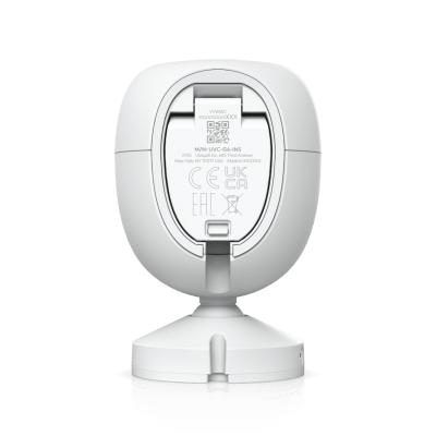 UBIQUITI - Cámara UniFi Protect G6 Instant con WiFi, 4K, Sensor de Imagen 8MP 1/1.8", Multi-TOPS AI, Audio Bidireccional, Visión Nocturna IR, Protección IPX5, Reconocimiento Facial y de Matrícula