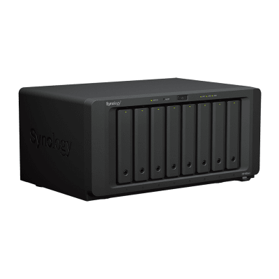 SYNOLOGY - Servidor de Almacenamiento NAS Synology DiskStation DS1823xs+ | 8 Bahías | 144 TB Bruto | Expansión hasta 324 TB | 10GbE | RAID F1,0,1,5,6,10 | Caché SSD.