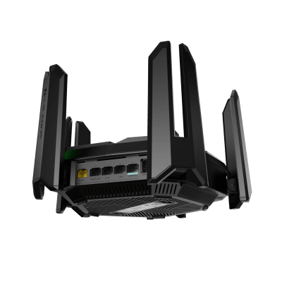 RUIJIE - Home Router inalámbrico MESH Wi-Fi 7, Diseñado para GAMING con doble puerto WAN 2.5G para Sumar Ancho de banda, 3 puertos LAN 2.5G, 4 puertos LAN Gigabit.
