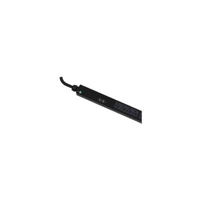 PANDUIT - PDU G6 Monitoreable (MI) para Distribución de Energía, Enchufe de Entrada NEMA L5-30P, Con 24 Salidas NEMA 5-20R, de Instalación Vertical, 120 Vca, 30 Amp