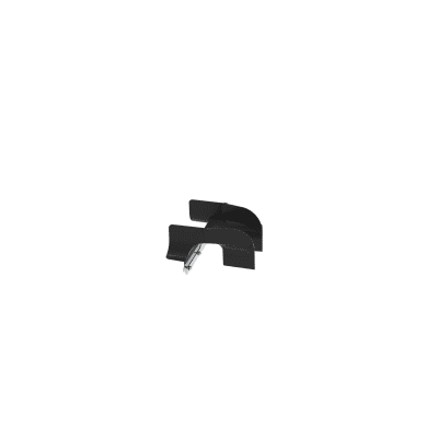 PANDUIT - Bajada/Salida de Cables Para Charola Wire Basket, de 4 in, Con Control de Radio de Curvatura, Color Negro