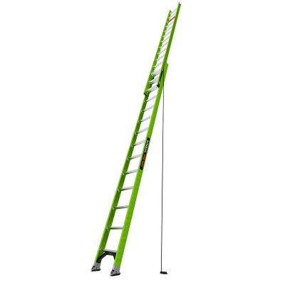 LITTLE GIANT LADDER SYSTEMS - Escalera de Extensión de Aluminio + Fibra de Vidrio Hasta 8.5 m. !La Más Liviana del Mundo! (No. Parte: 18728)