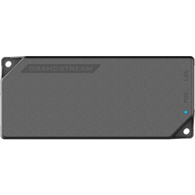 GRANDSTREAM - PoE Injector Grandstream 30W MultiGigabit / Compatible con IEEE 802.3af/at / 1x 2.5Gbps RJ45 LAN IN / 1x 2.5Gbps RJ45 LAN OUT con PoE 30W / 100~240VAC / 54VDC / Plug-and-Play / FCC, CE, RCM, IC