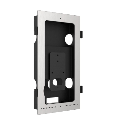 HIKVISION - Carcasa Gang Box para Montaje Parcial Empotrado de Terminales Min Moe Serie DS-K1T673 / Para Empotrar