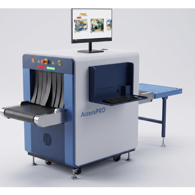 ACCESSPRO - Sistema de Inspección por Rayos X / Túnel 50x30 cm (20x12 pulgadas) / Detección de Explosivos y Materiales Orgánicos / Monitor LCD 21.5" / Zoom 32x / Memoria 100,000 Imágenes / Capacitación Incluida