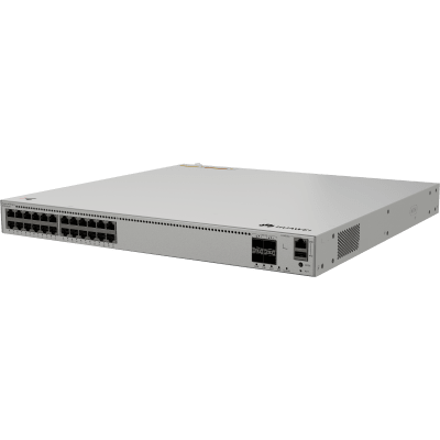 HUAWEI - Switch eKit Distribución/Acceso Administrable Capa 3 / 24 Puertos Gigabit PoE++ & 4 Puertos SFP+ 10 Gbps / PoE Budget 2,268 W / Soporta iStack / Gestión Gratuita desde la Nube / Sin Licenciamiento