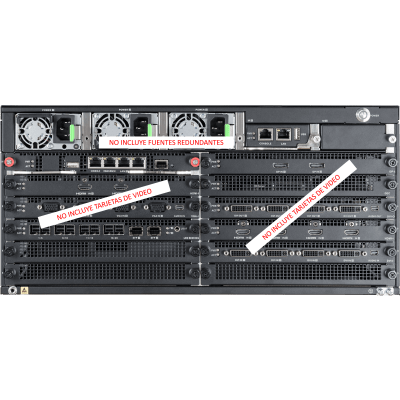 HIKVISION - Controlador de Videowall LCD y LED/ Soporta Hasta 11 Tarjetas de Video (Entrada y/o Salida)