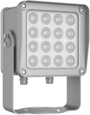 HIKVISION - Lampara IR de Luz Continua / 16 Lámparas LED / Distancia Efectiva 16 a 25 metros / Cobertura 40° / Exterior IP66