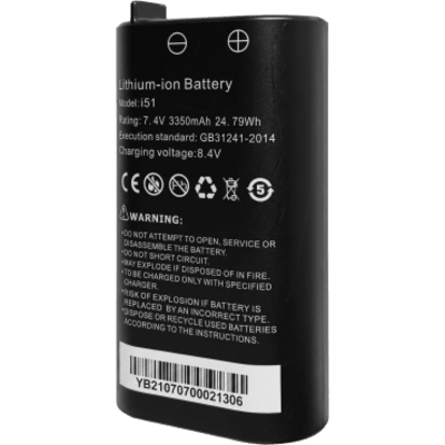 EPCOM - Batería Li-ion para tester de Video | Compatible con TPTURBOLITE y TPTURBOLITE (8K) | 7.4 V CC | 3350 mAh | 24.79 Wh | Voltaje de Carga 8.4 Vcc  | 115 g (0.25 lb) | 74x38x21 mm (2.91x1.49x0.82 in) | Norma GB31241-2014.