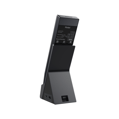 FANVIL - Teléfono IP Inalámbrico para Hotelería con Wi-Fi 6 Doble Banda, 6 Teclas DSS,Material Antibacterial