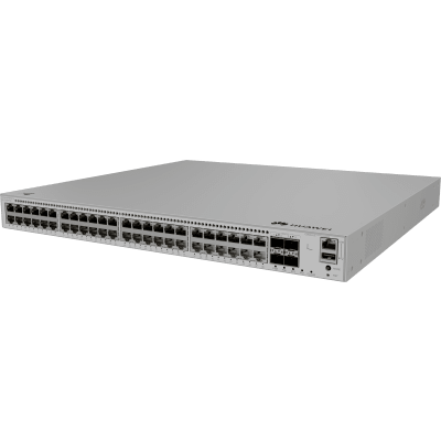 HUAWEI - Switch Core/Distribución eKit Administrable / Capa 3 / 48 puertos Gigabit PoE+ + 4 SFP+ / PoE Perpetuo / PoE Budget 849 W / Sin Licenciamiento