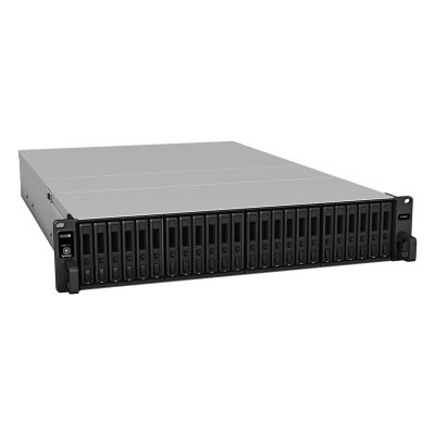 SYNOLOGY - Unidad de Expansión FX2421 para Synology FlashStation | 24 Receptáculos de Unidad 2.5" | Compatible con SSD SATA SAT5200 | Diseño de Alta Fiabilidad | Fuentes de Alimentación Redundantes.