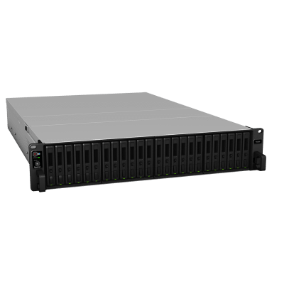 SYNOLOGY - NAS Todo Flash FlashStation FS3600 | 24 Receptáculos | Intel Xeon D-1567 12 Núcleos | 16 GB RAM (Ampliable a 128 GB) | 195,000 IOPS Escritura Aleatoria iSCSI 4K | 10 GbE | Compatible con Virtualización | Protección de Datos Int