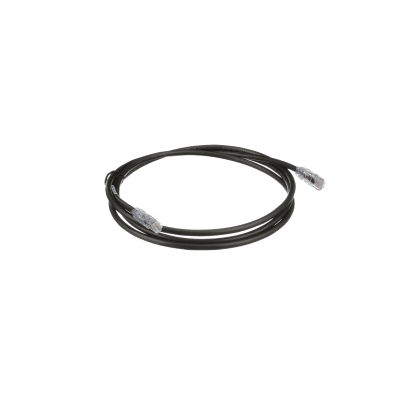 PANDUIT - Cable de Parcheo UTP, Cat6A, 24 AWG, CM, Color Negro, 15.24 Metros (50 Pies)