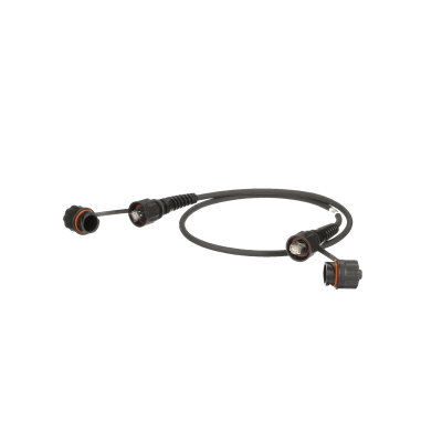 PANDUIT - Patch Cord Cat6A IndustrialNet, Blindado S/FTP, Con Plug Industrial y Tapa en Cada Extremo, 10 Metros