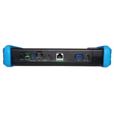 EPCOM - Tester de Video Profesional / Pantalla Táctil IPS 7" / 4K/8K H.265 / IP/HD/Analógico / TVI/CVI/AHD/CVBS / PoE 24W / TDR / HDMI 1080p / Autonomía 10 h