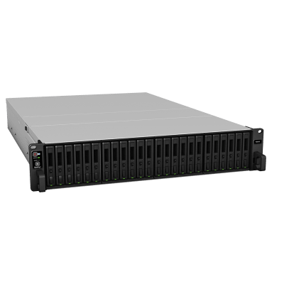 SYNOLOGY - Servidor All-Flash / 24 Bahías SAS-SATA / Dual Xeon Silver 8 Núcleos / 32GB DDR4 ECC / 10GbE / Escalable a 72 Unidades