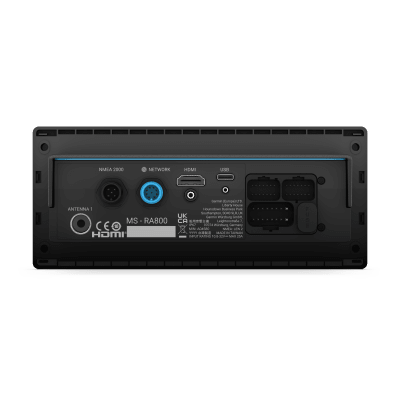 GARMIN - Estéreo Marino / Pantalla Táctil LCD 4.3" (109 mm) / 4 Zonas Multi-Zone™ / Amplificador Clase D 40W x 4 / DSP Integrado / Wi-Fi / Bluetooth / AirPlay 2 / HDMI ARC / NMEA 2000 / IPX6-IPX7
