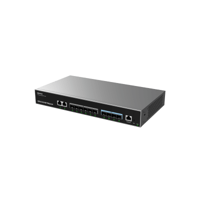 GRANDSTREAM - Switch de Agregación Capa 3 GWN7830 / 2 Puertos Gigabit Ethernet / 6 Puertos Gigabit SFP / 4 Puertos 10Gigabit SFP+ / QoS Integrada / Soporte IPv6 e IPv4 / Seguridad Avanzada / Stacking /