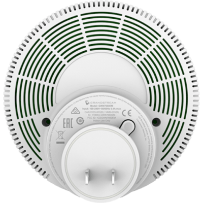 GRANDSTREAM - Extensor Mesh Wi-Fi 6 AX3000 / Punto de Acceso / MU-MIMO 2.4G 2x2:2 y 5G 3x3:2 / Throughput 3 Gbps / Puerto Gigabit / Alcance 120 m (394 pies) / 128 Clientes / QoS Avanzado / Gestión Cloud GDMS